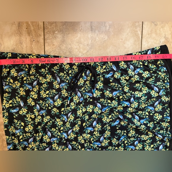 NWOT Cuddl Duds Plus Size Floral Short Sleeve Pajama Set Women’s 3X - Picture 9 of 11